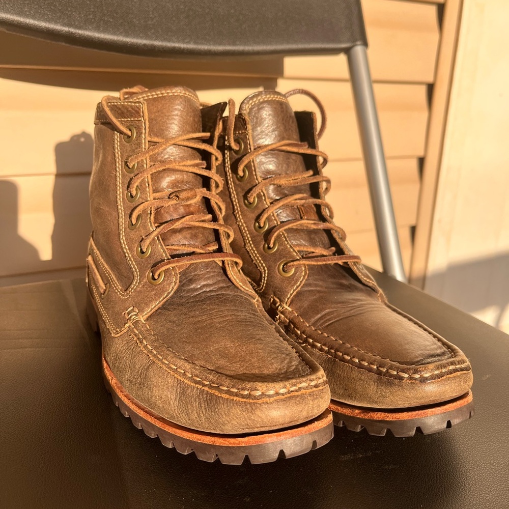 Cole Haan Dark Brown Men's Leather Boots